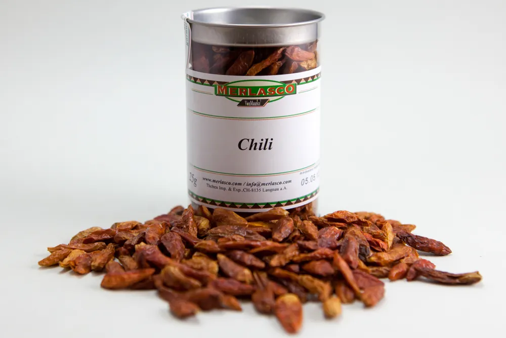 Chilischoten ganz (bird's eye chili)(Capiscum annuum)