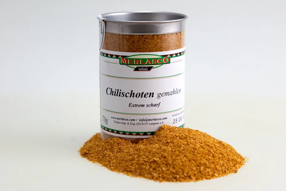 Chilischoten gemahlen (Capiscum annuum)