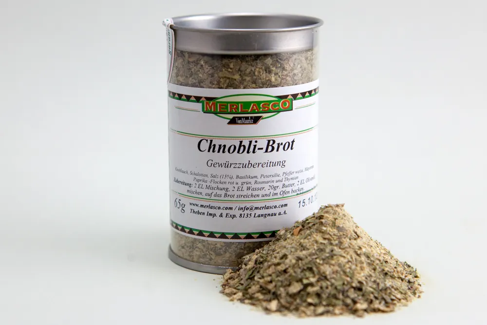 Chnobli-Brot Gewürzzubereitung