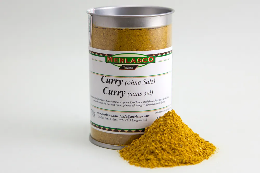 Curry Madras (Gewürzmischung ohne Salz)