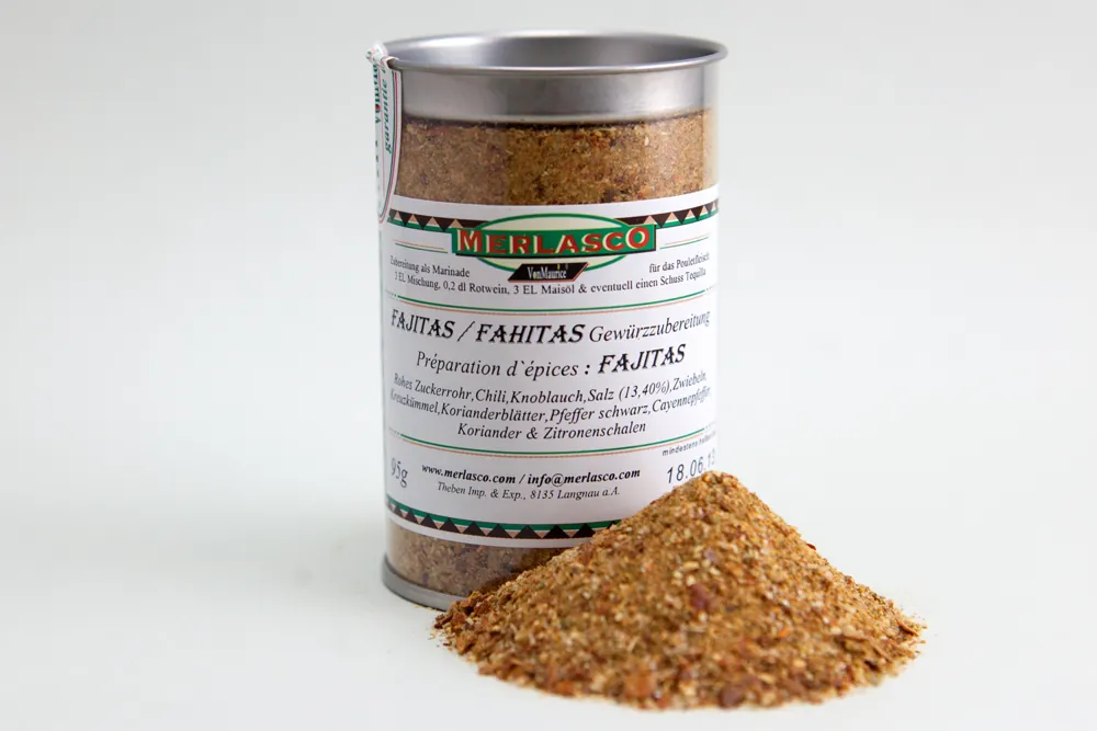 Fajitas/Fahitas (Mexikanische Gewürzzubereitung)