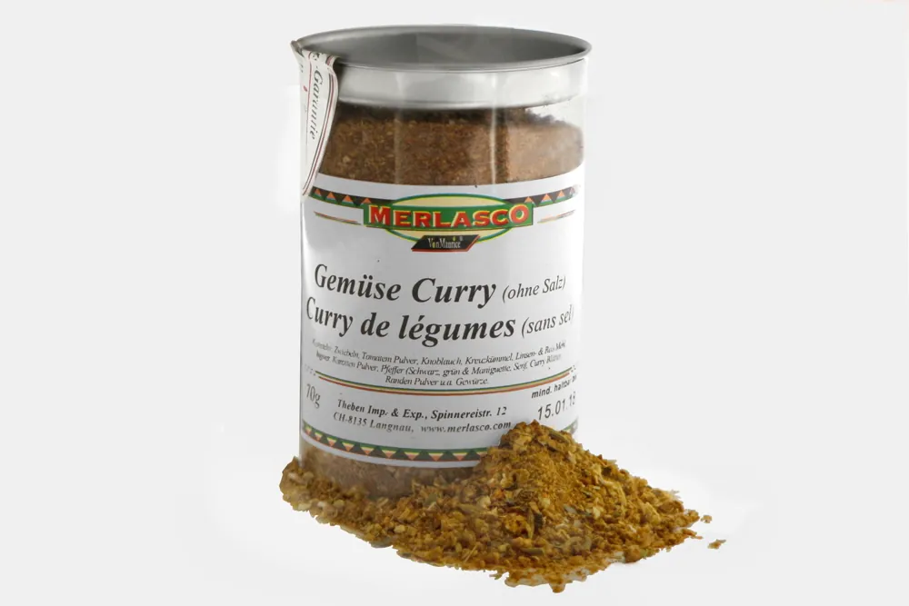 Gemüse Curry Gewürzmischung