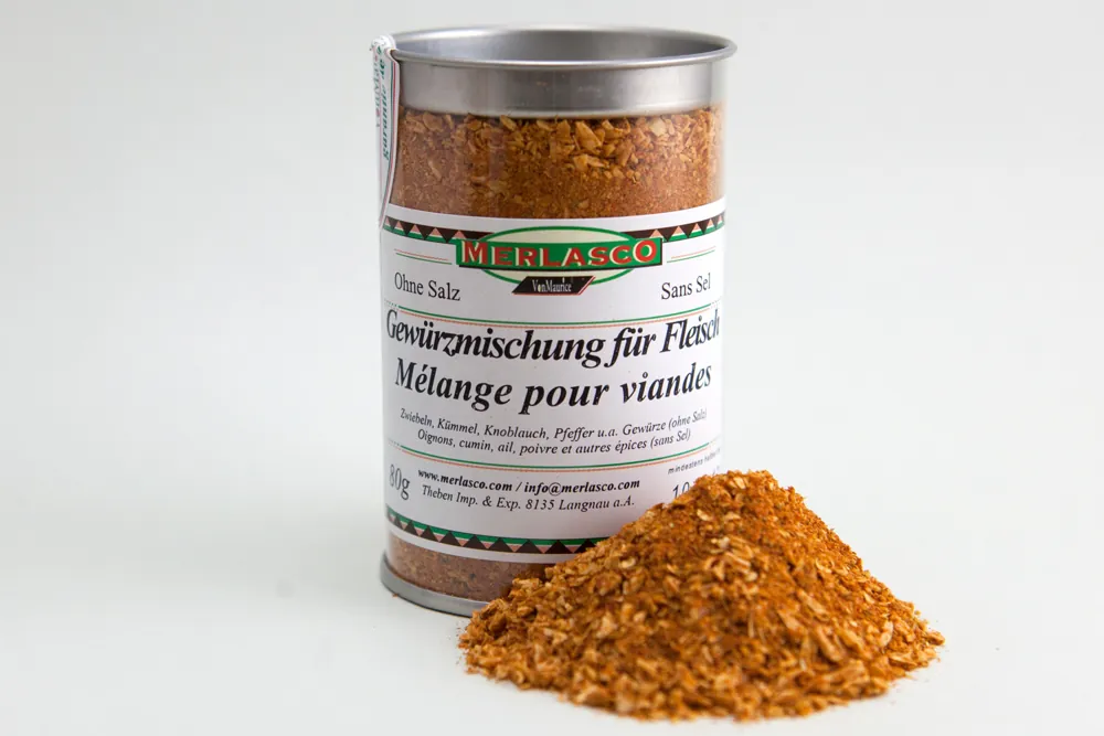 Fleisch (Gewürzmischung, ohne Salz)