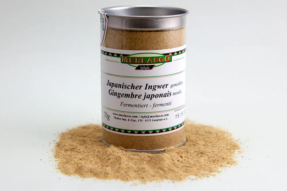 Ingwer (japanisch, fermentiert und gemahlen) (Zingiber officinale)