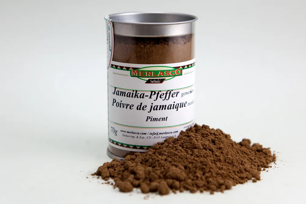 Jamaika-Pfeffer gemahlen (Piment, Nelkenpfeffer, Allspice), (Pimenta dioica)