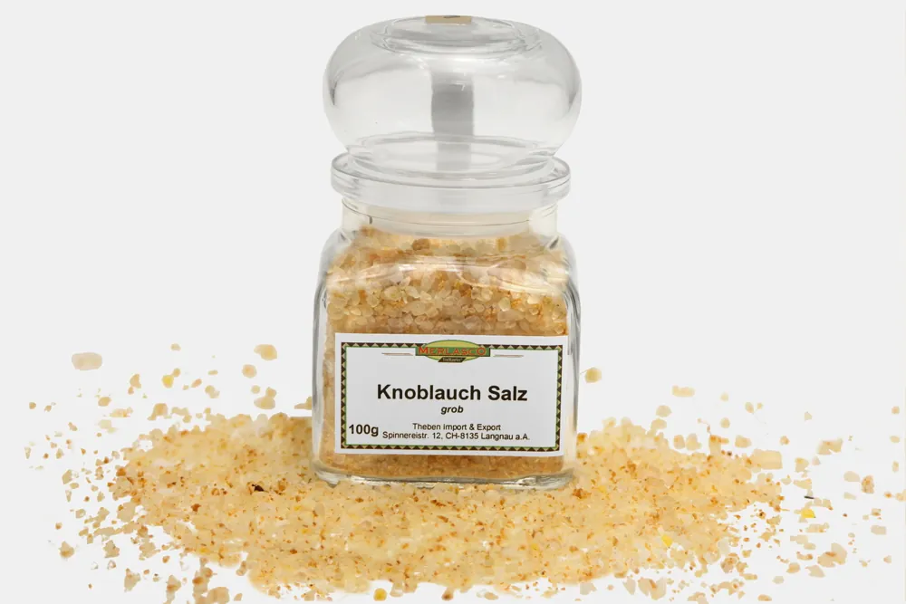 Knoblauch Salz, grob