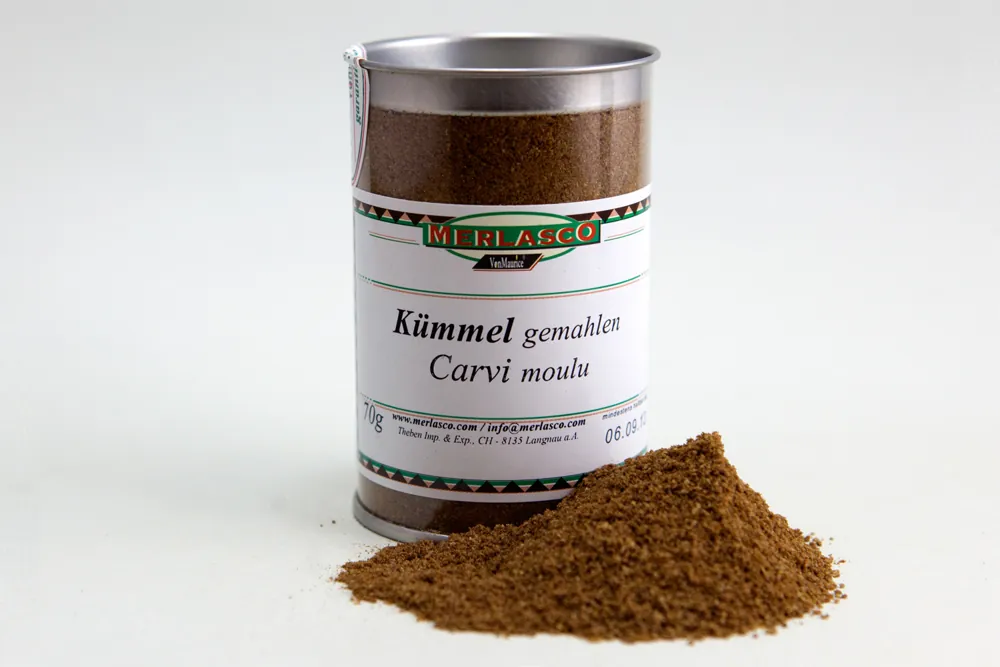 Kümmel gemahlen (Carum carvi)