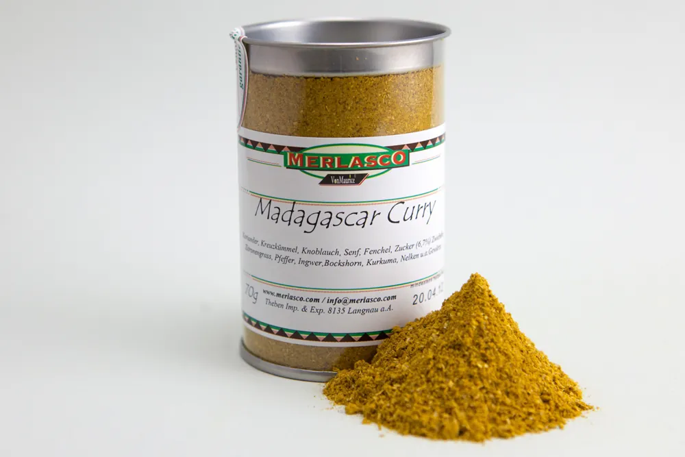 Madagascar Curry (Gewürzmischung ohne Salz)