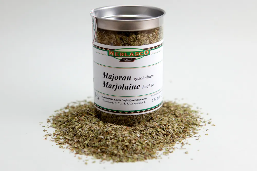 Majoran geschnitten (Origanum majorana)