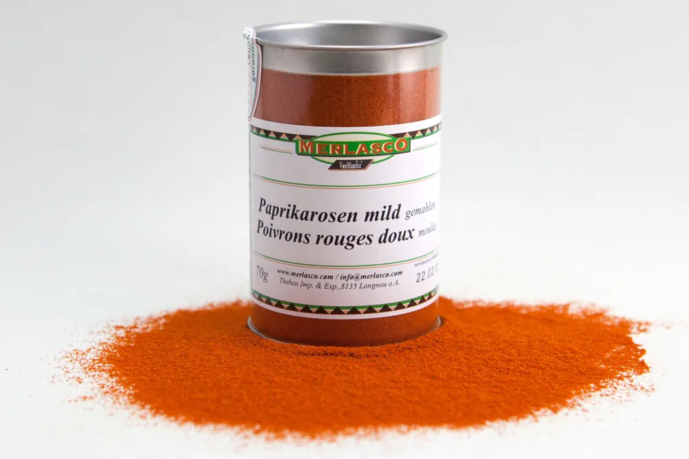 Paprikarosen mild, gemahlen (Capiscum annuum)