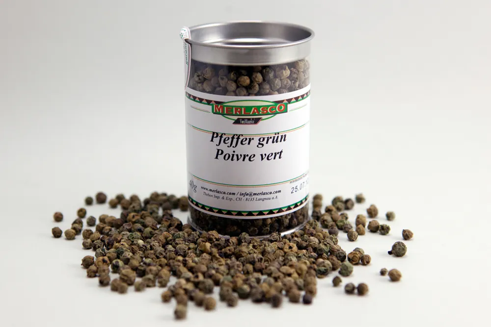 Pfeffer grün, ganz (Piper nigrum)