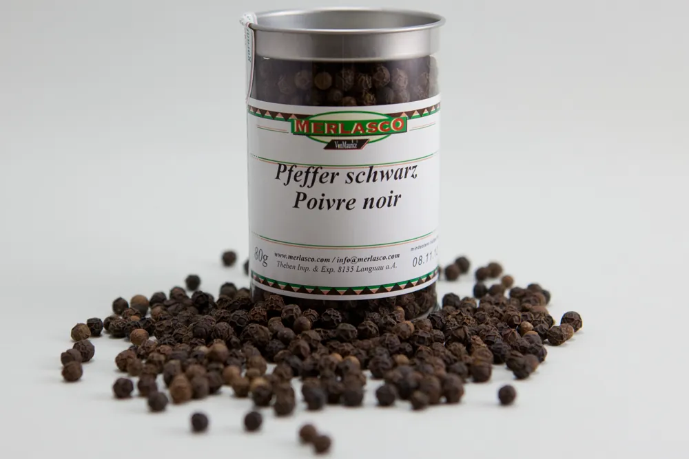 Pfeffer schwarz ganz (Piper nigrum)