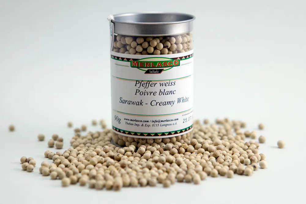 Pfeffer weiss - Sarawak (Creamy White) (Piper nigrum)