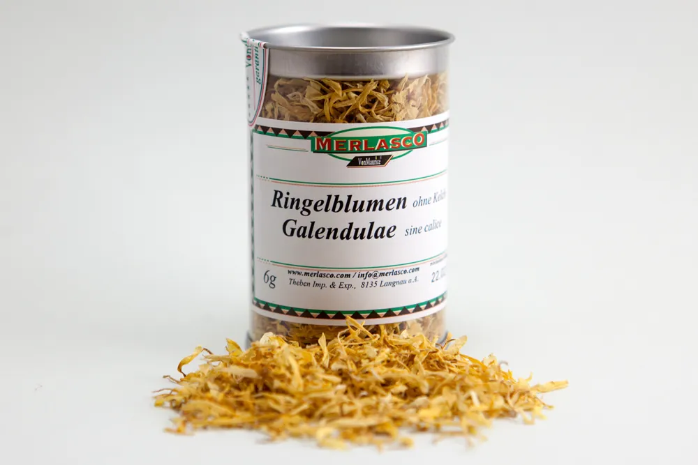 Ringelblumen ohne Kelch, gelb (Calendula officinalis)
