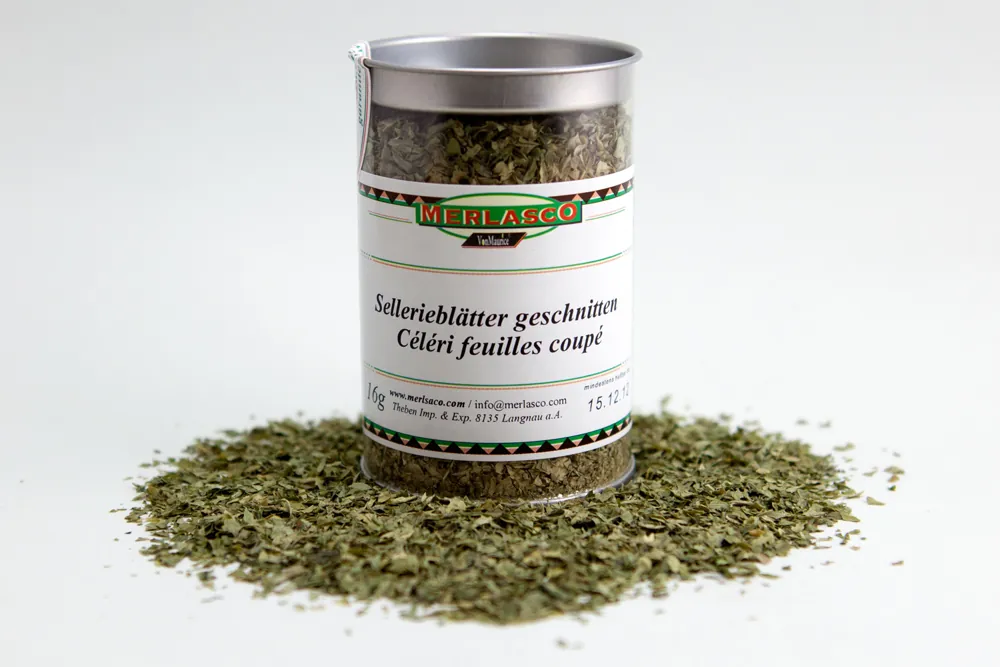 Sellerieblätter geschnitten (Apium graveolens)