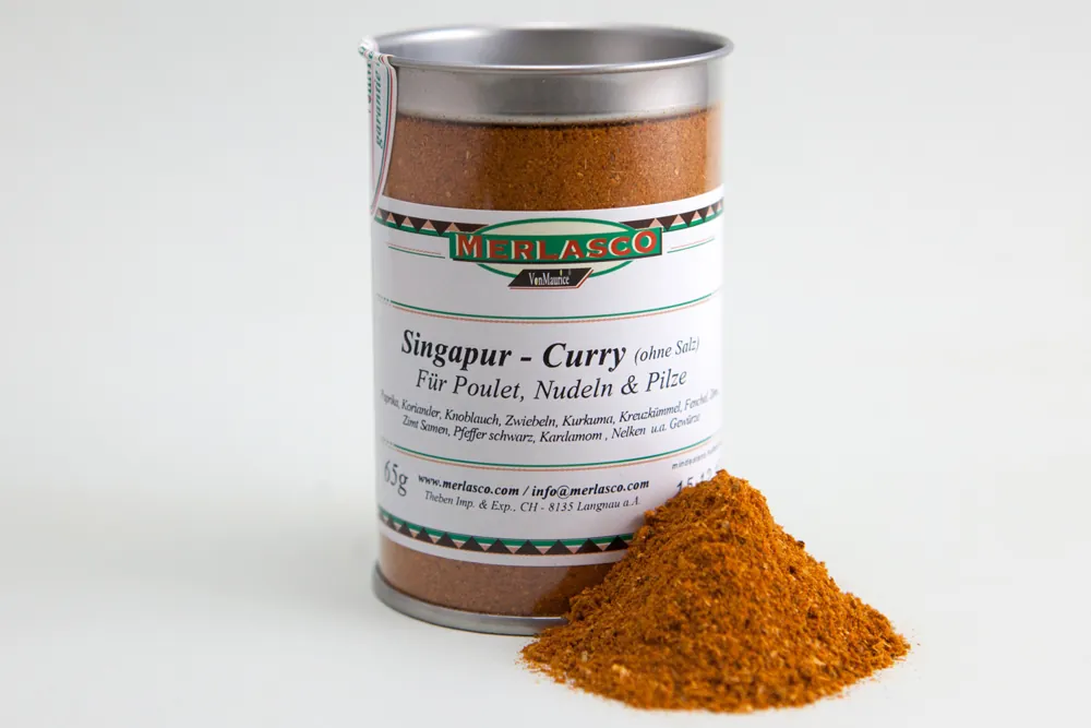Singapur Curry (Gewürzmischung ohne Salz)