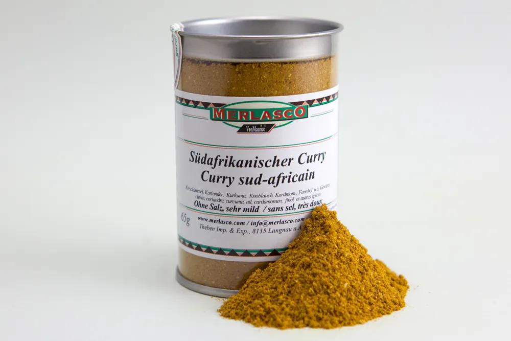 Südafrikanischer Curry (Gewürzmischung ohne Salz)